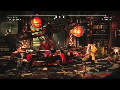 MKX "Your Friends Can't Help You!" Jacqui VS Scorpion