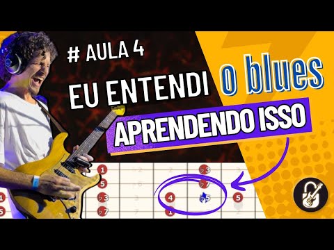 Aula de GUITARRA BLUES Para Quem Quer IMPROVISAR Com Estilo e Domínio!