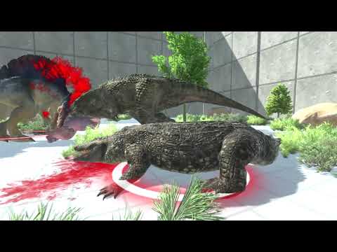 PURUSSAURUS ATTACK - Animal Revolt Battle Simulator