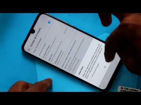 How to set up portable hotspot in Honor 10 Lite
