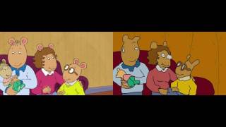 Arthur Theme Song (Original And Homemade) Side-by-Side Comparison