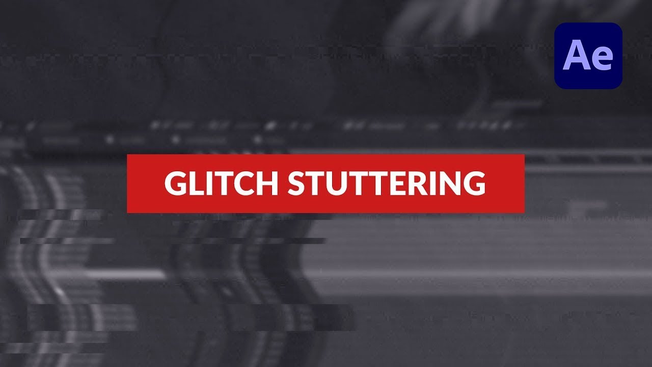 Automated Glitch Stutter Movement in After Effects