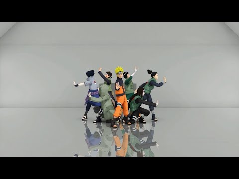 [MMD Naruto/Konoha Boys] Borderline
