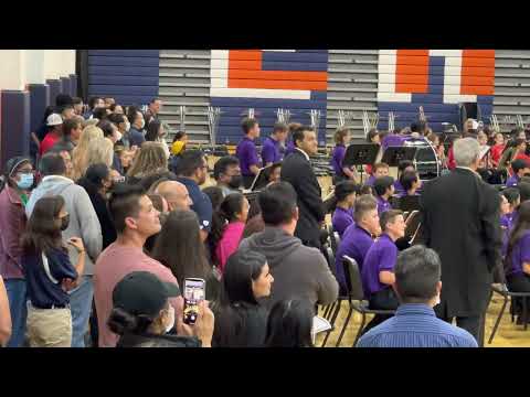Eastvale Band Showcase: Elementary Honor Band 2022
