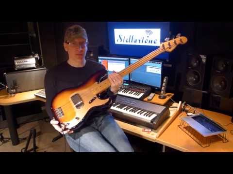 Stellartone Vari ToneStyler Bass PART ONE varitone mode demo by Garth Fielding