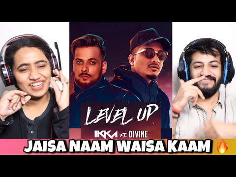 Level Up - IKKA Ft. DIVINE & KAATER REACTION | The Tenth Staar