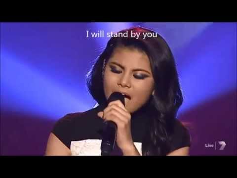 Marlisa Punzalan - Stand By You - Winner's Single - lyrics (live performance)
