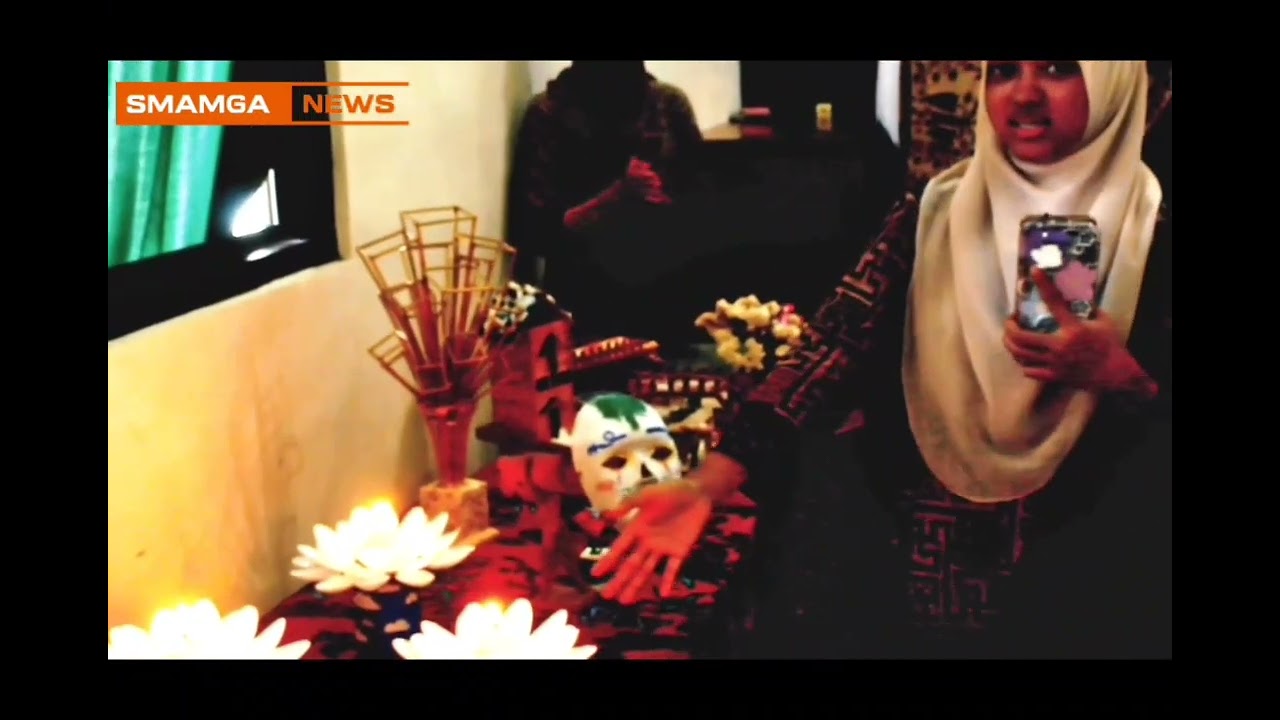 BEGINI INDAHNYA PAMERAN SENI RUPA SISWA SMAMGA