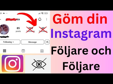 Hur man döljer Instagram-följare och följningslista (2025-uppdatering)