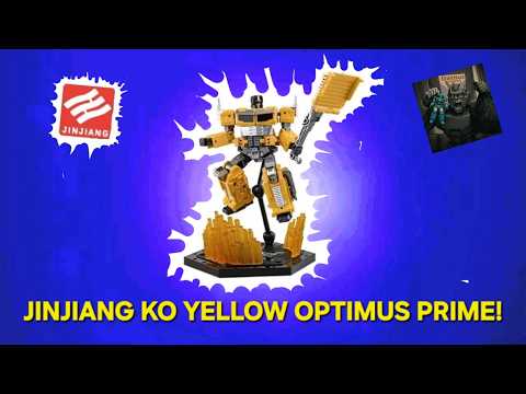 JinJiang Yellow Optimus Prime - GotBot True Review NUMBER 1370
