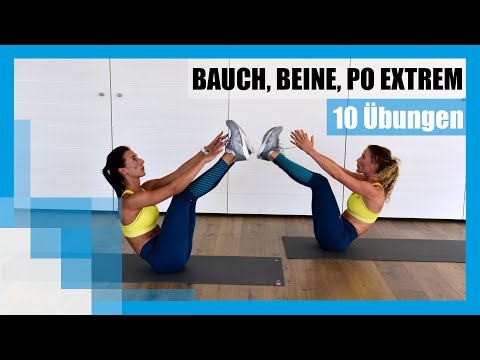 BBP Workout: 10 gezielte Übungen für Bauch, Beine & Po 🥇
