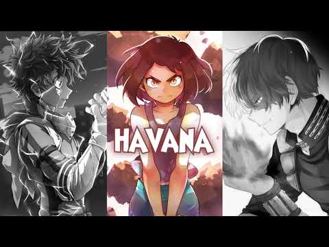「Nightcore」&rarr; Havana ✗ Mi Gente ✗ Shape of You (Switching Vocals)