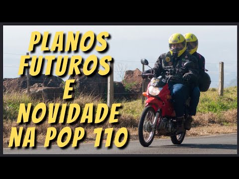 Rolê por Iaras-SP e Novidade na Pop 110i | Honda Pop 110i