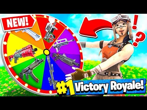 LA RUOTA DELLE ARMI SU FORTNITE *CHALLENGE*