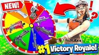 LA RUOTA DELLE ARMI SU FORTNITE *CHALLENGE*