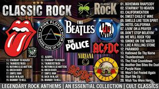 Download lagu Classic Rock Songs 70's 80's 90's Playlist 🔥 Guns N Roses, Metallica, The Police, Pink Floyd mp3
