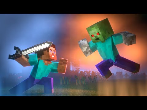 A long night : MUTANT (Minecraft Fight Animation)