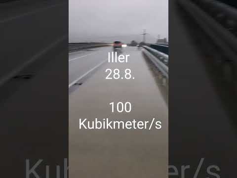 #wasserstand der #iller #allgäu #bayern #donau #kempten #ulmcity #Ulm #kayak #sup #outdoors