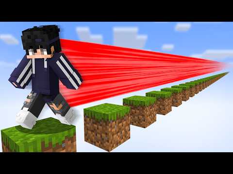 Minecraft But You Can Travel 1,000,000 Blocks..!
