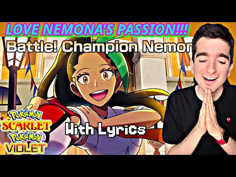Reacting First Time to "Battle! Champion Nemona WITH LYRICS - Pokemon Scarlet & Violet Cover" | Juno