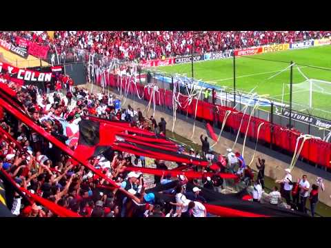 "Colon 2 Olimpo 1 - TU HINCHADA QUE SIEMPRE DA TODO SIN ESPERAR NADA" Barra: Los de Siempre &bull; Club: Colón