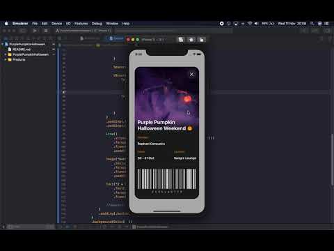 Halloween com SwiftUI e UIKit (UIPageViewController e UIPageControl) no iOS 14. [2/3]