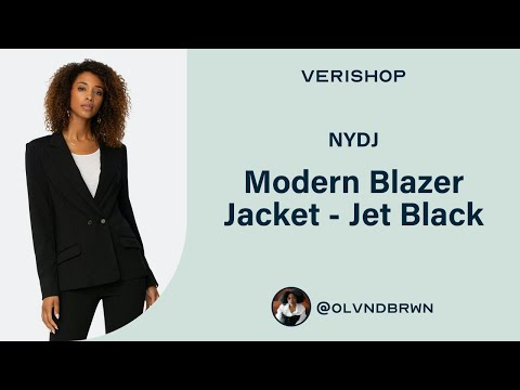 NYDJ Modern Blazer Jacket - Jet Black Review
