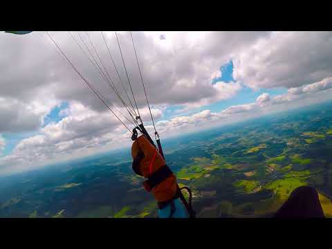 XC Paragliding im Sauerland - Streckenflug aus Elpe - Plettenberg