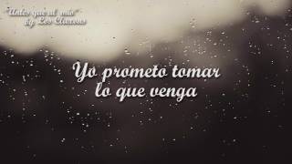 Antes que al mío-Los Claxons(Letra)