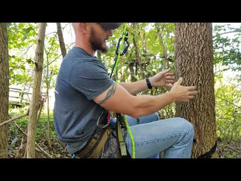 How I rappel out of trees after hunting from a saddle