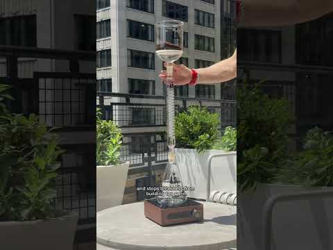 The Coffee Siphon #coffee #coffeebrewing #kazumicoffee #siphoncoffee #coffeesiphon  #japanesecoffee