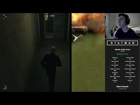 [WR] Murder of Crows Pro/SA Speedrun UNCAPPED (0:45) Hitman: Blood Money