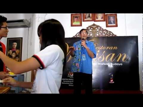 Mr Chun's explanation for Johan's cake