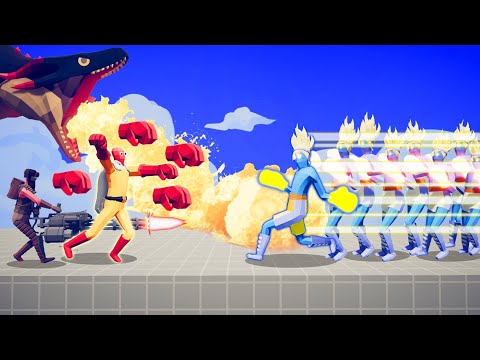 EVERY STRONGEST BOSS vs 100x SUPER BOXER | TABS - Totally Accurate Battle Simulator