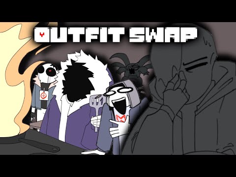 The Murder Time Trio's Outfit Swap PRANK (Undertale AU Comic Dub)