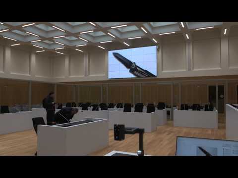 Das ist der neue Gerichtssaal in Stammheim  | 04.04.19