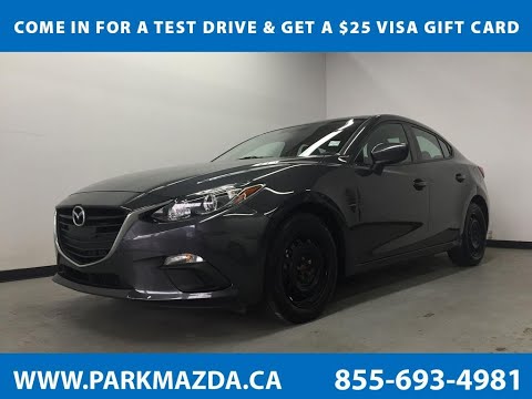 METEOR GREY MICA(42A) 2014 Mazda Mazda3 GX-SKY Sedan AT GX-SKY Review Sherwood Park Alberta - Park M