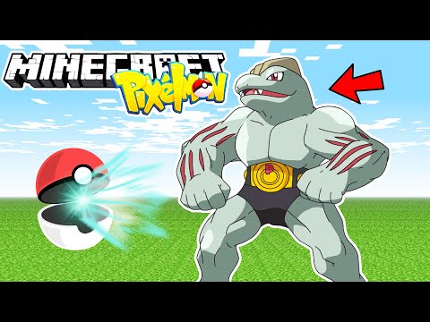I CATCH BODYBUILDER POKEMON! in Minecraft PIXELMON #2