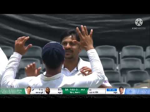 Shardul Thakor takes 7 wickets vs South Africa