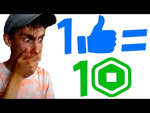 1 LIKE = 1 ROBUX KOPEN! (Roblox)