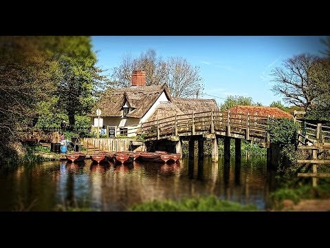 Constable country - Dedham and Flatford - location for 'The Hay Wain'