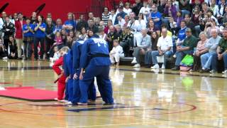 preview picture of video 'WMAA Muskego WI Taekwondo demonstration at tournament'