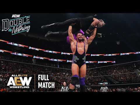 FULL MATCH: Wardlow vs Christian Cage - Ladder Match | AEW Double or Nothing 2023