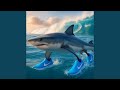 Shark With Blue Shoes Tralalero Tralala