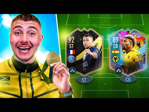 I Used TOTW Mbappe In The FASTEST Team!