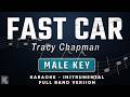 FAST CAR MALE KEY FULL BAND KARAOKE INSTRUMENTAL TRACY CHAPMAN
