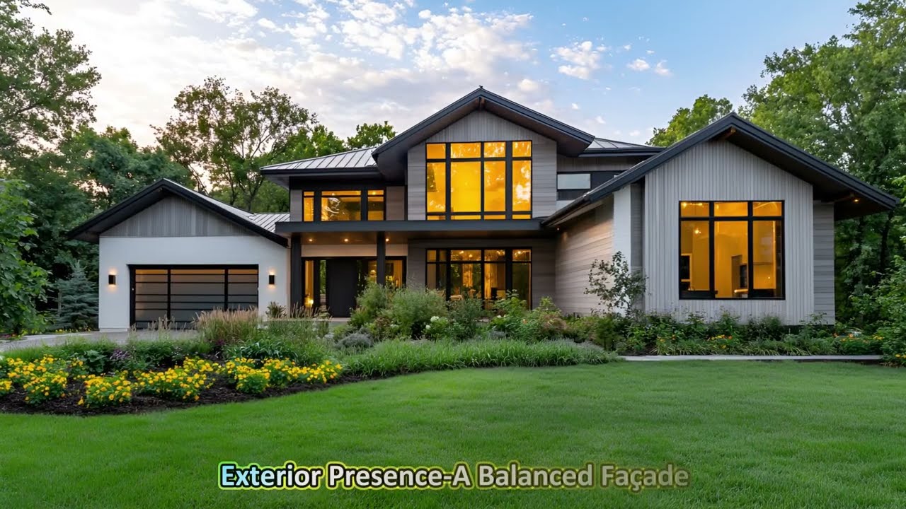 Modern Farmhouse Architecture | Rustic Charm Meets Luxury Elegance