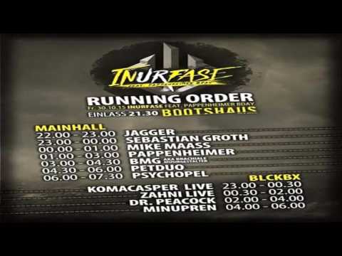 Komacasper @ Inurfase feat Pappenheimer Bday   Bootshaus Köln 30.10.2015