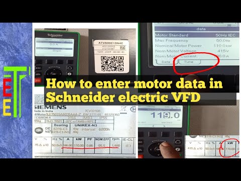 Schneider Electric išorinis valdymo pultas 240x160 pikselių IP54 Altivar( VW3A1101) video