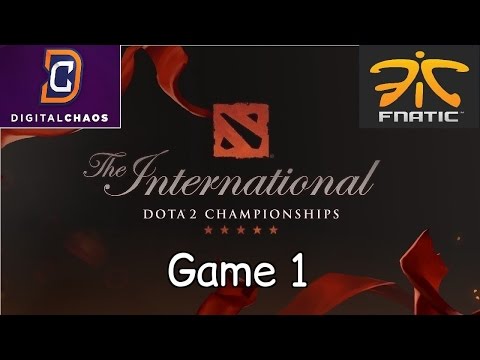 DC vs Fnatic - Game 1 - TI6 Main Event - Highlights